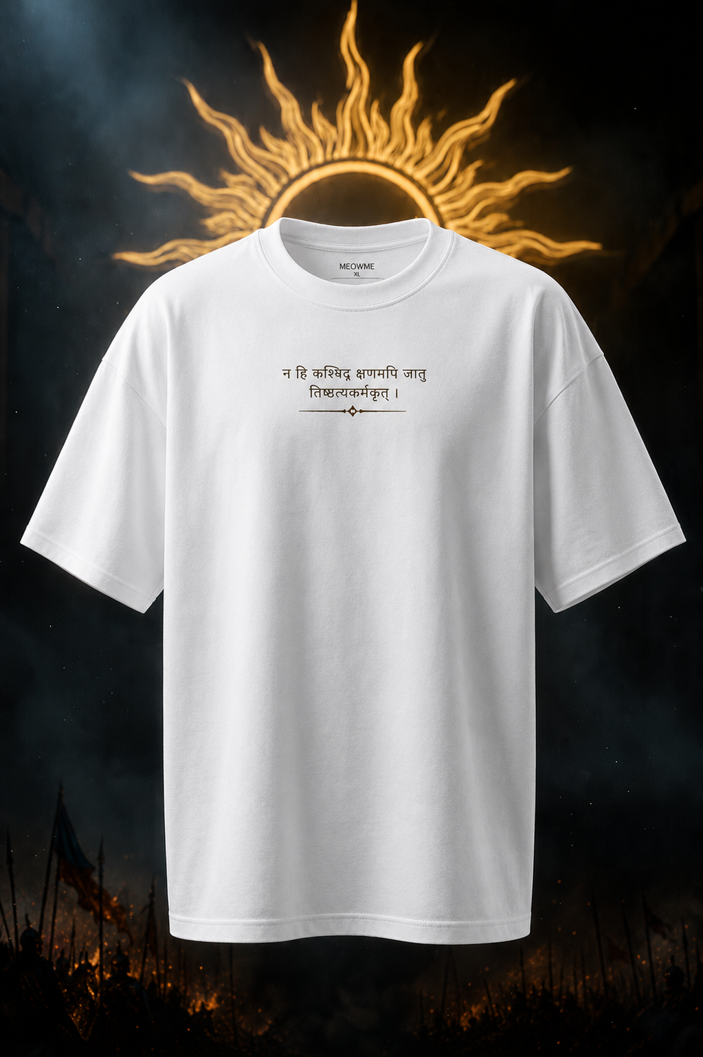 Gandivdhari – Arjuna Oversized T-Shirt