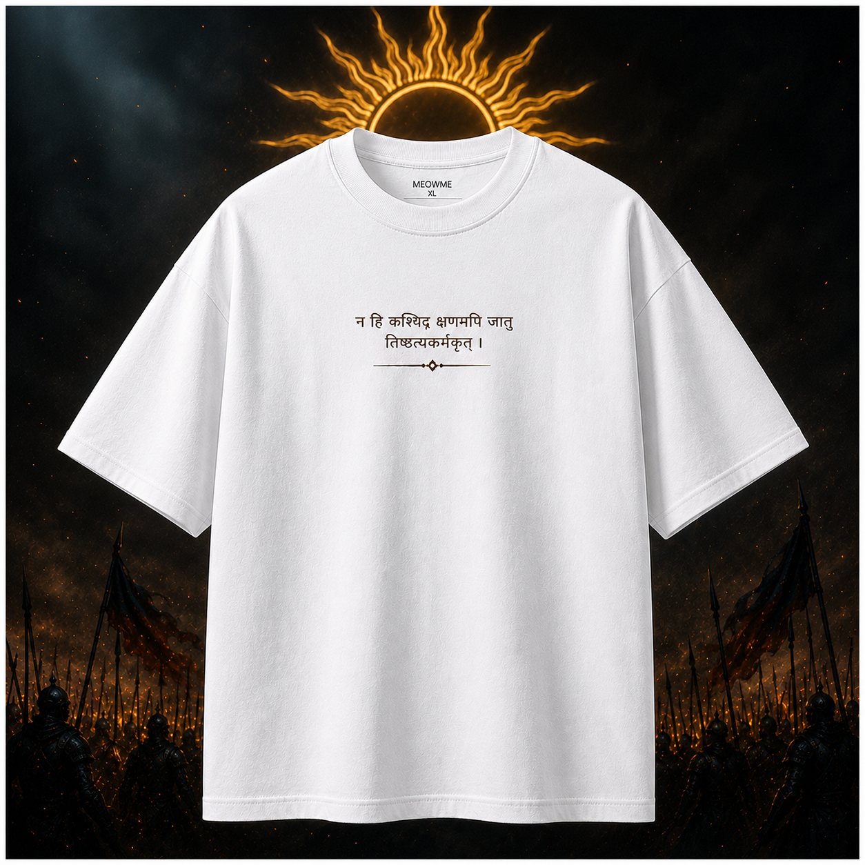Gandivdhari – Arjuna Oversized T-Shirt