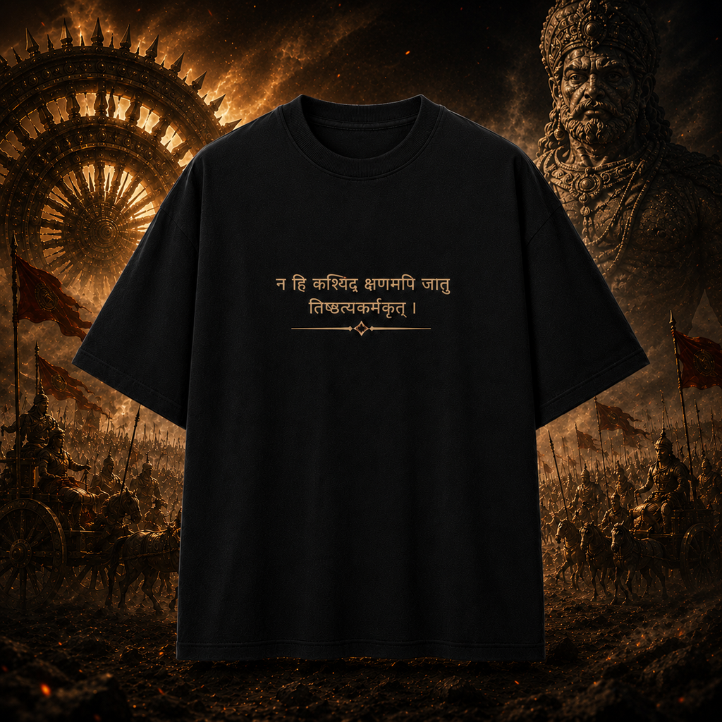 CHAKRAVYUH – Abhimanyu Oversized T-Shirt