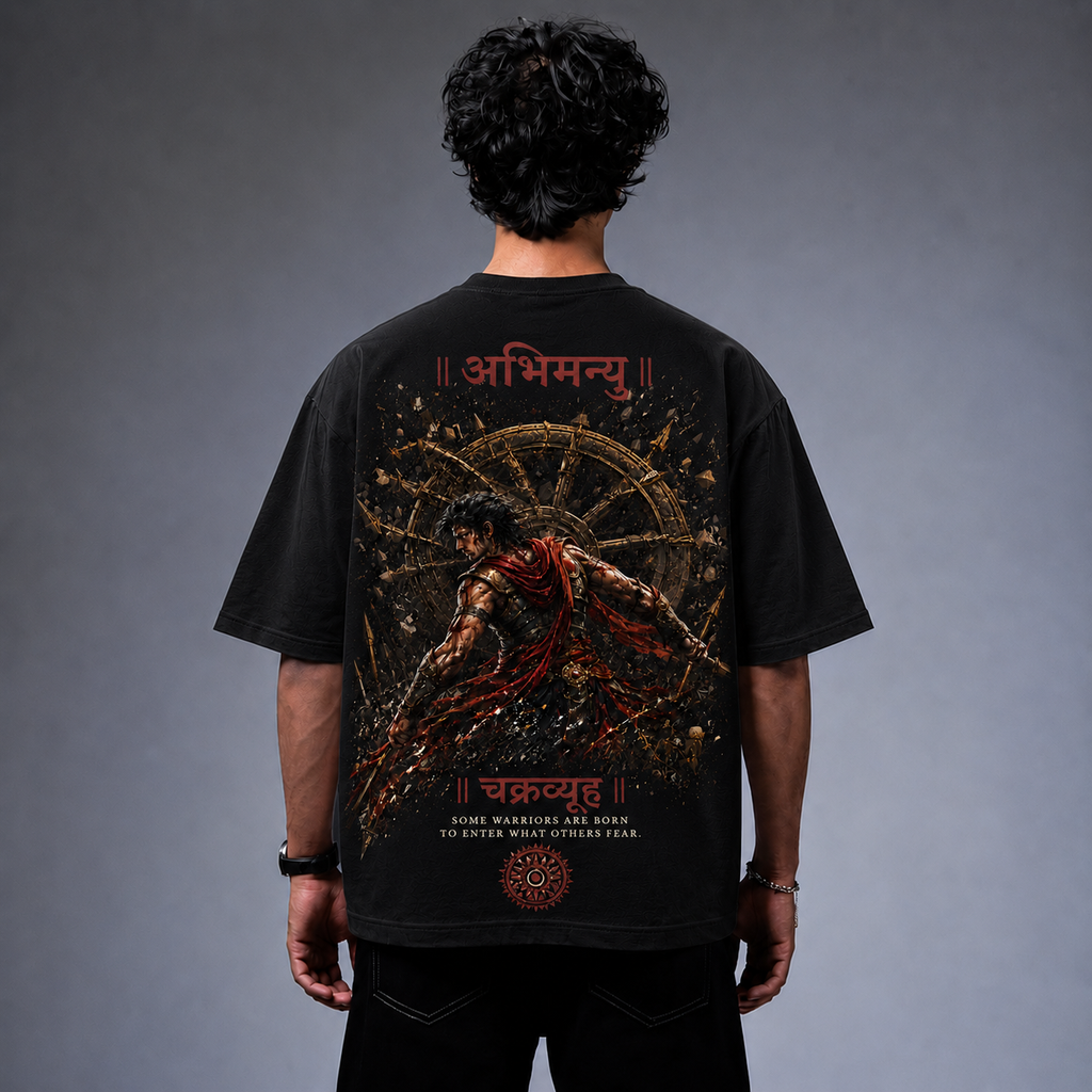 CHAKRAVYUH – Abhimanyu Oversized T-Shirt
