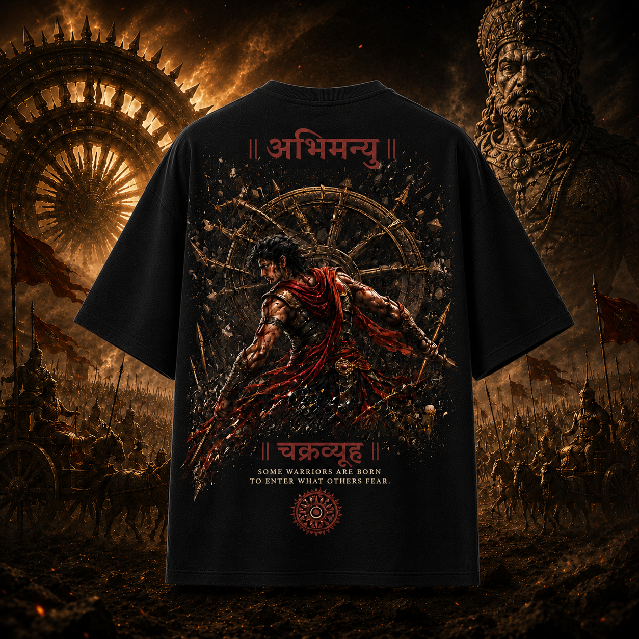 CHAKRAVYUH – Abhimanyu Oversized T-Shirt
