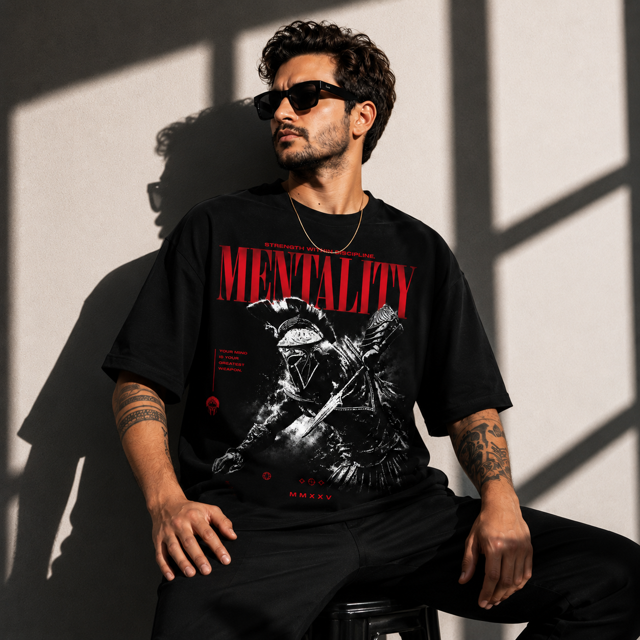 Mentality – Spartan Oversized Tee