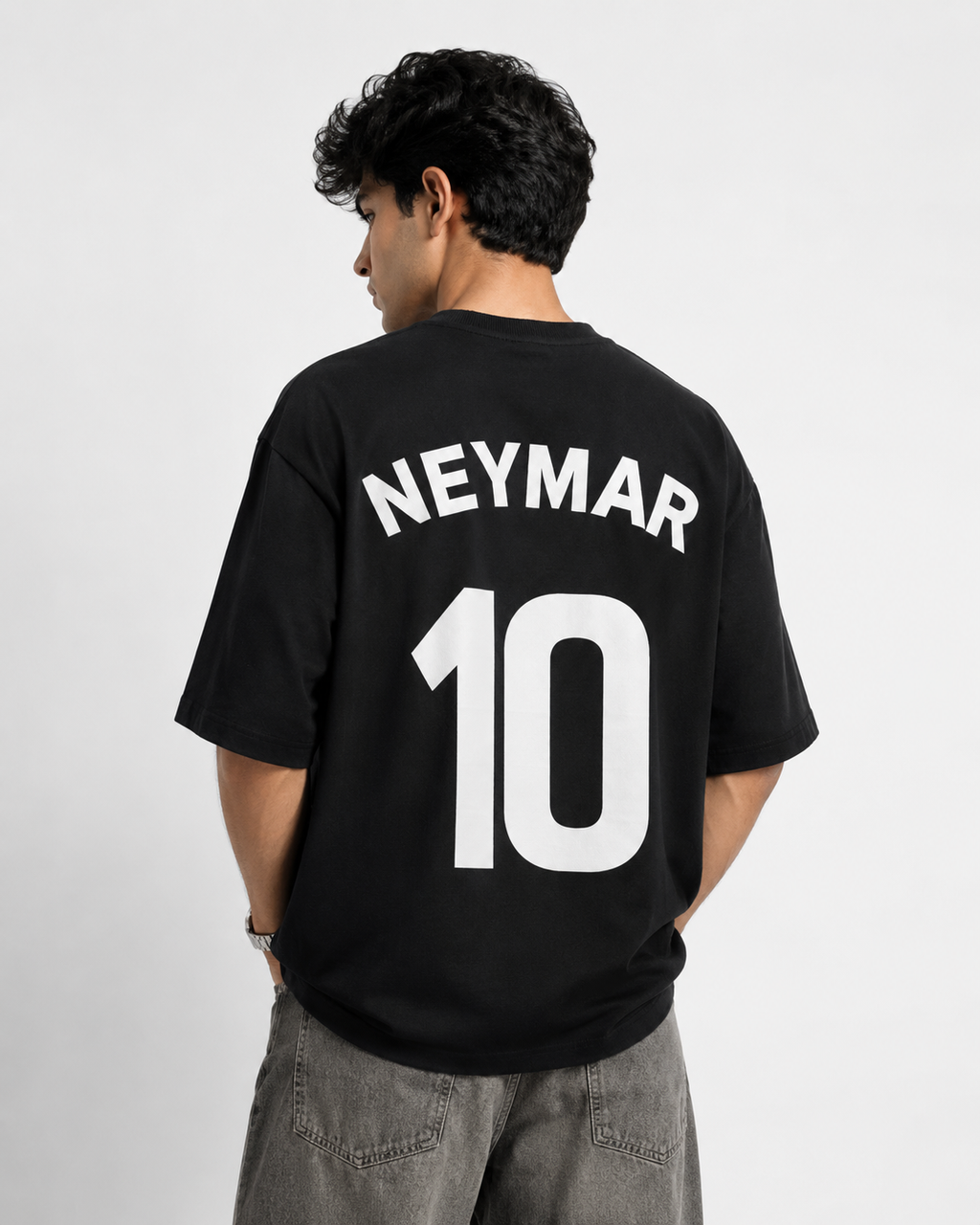Brazil Crest Legacy Oversized T-Shirt – Black