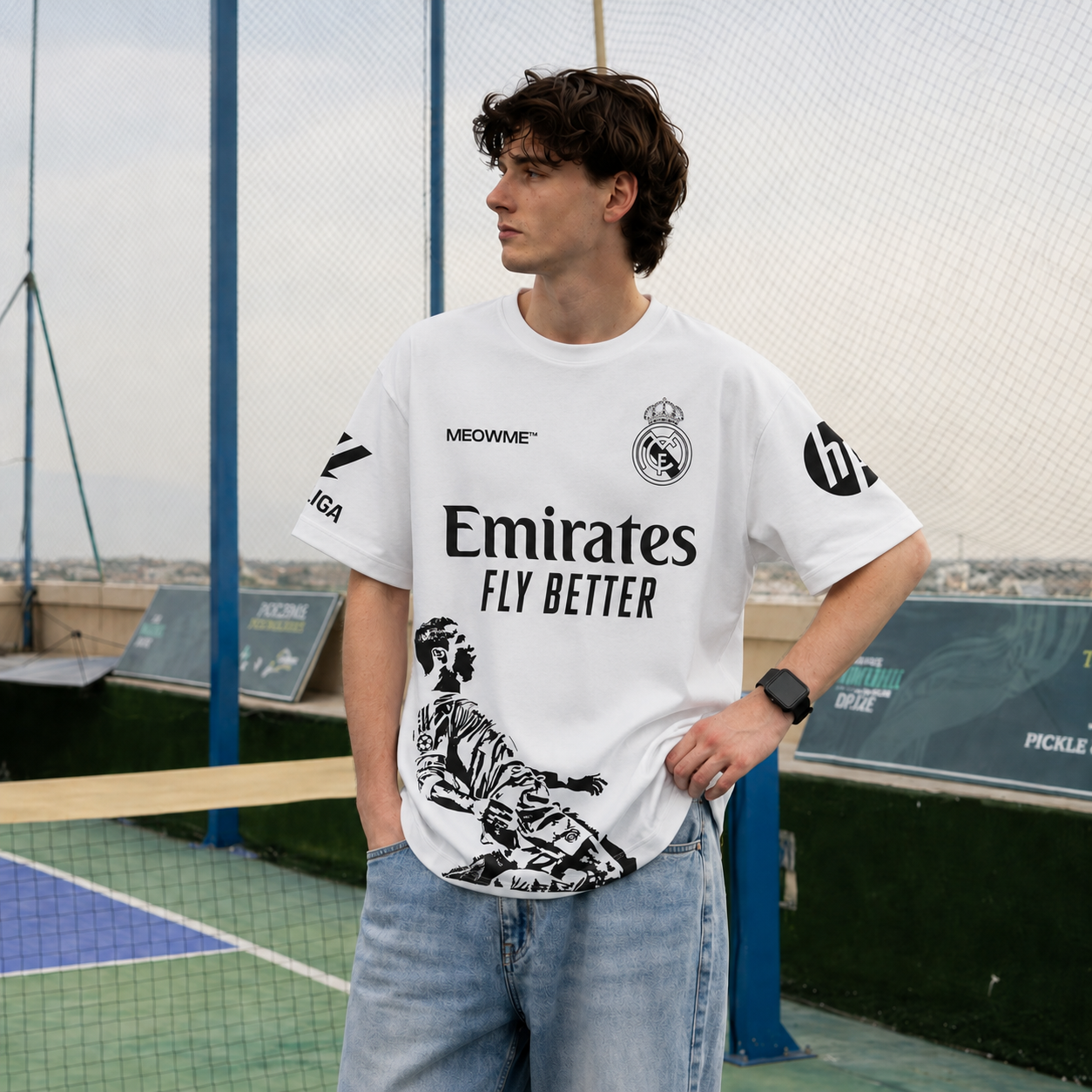 GALACTICO NO.7 OVERSIZED TEE