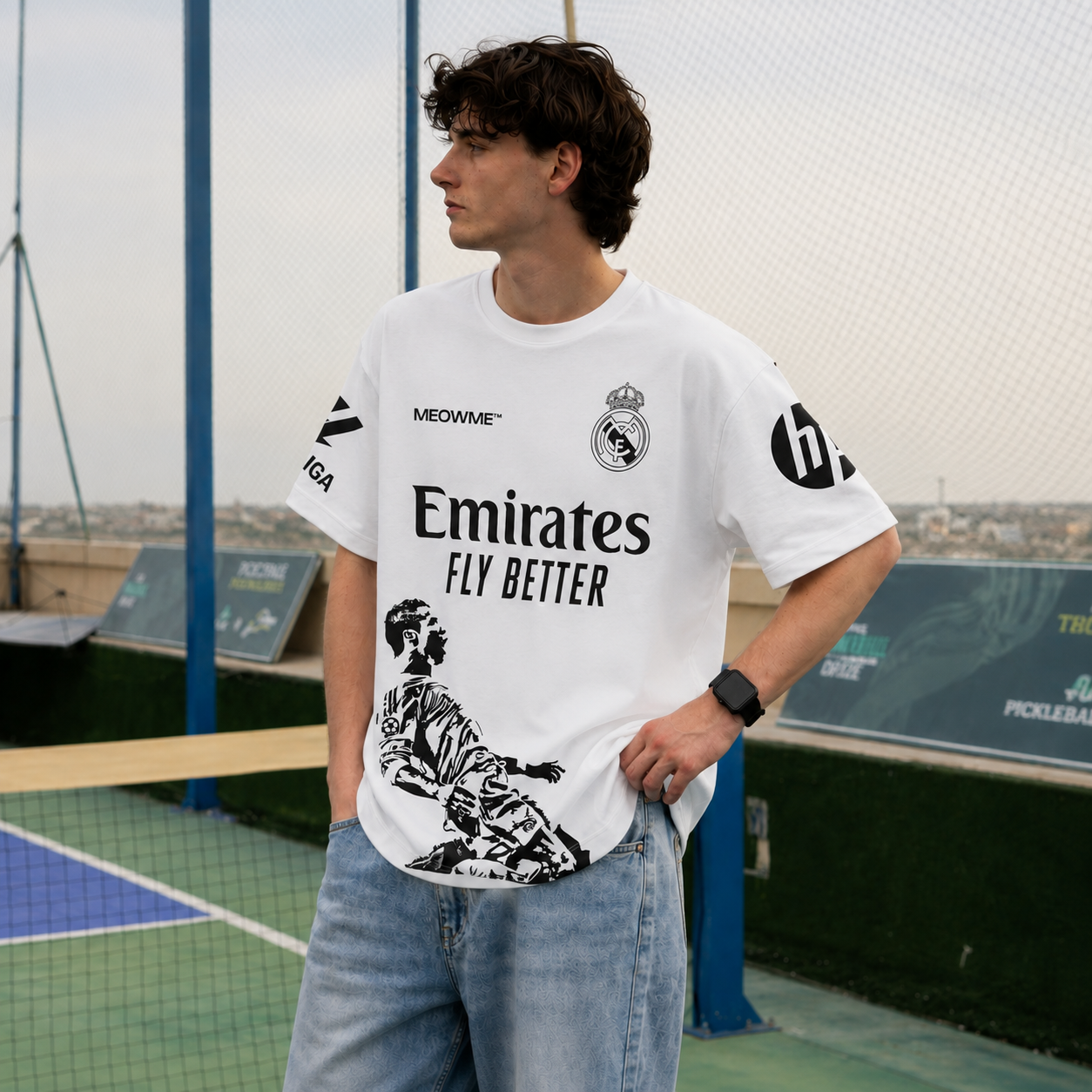GALACTICO NO.7 OVERSIZED TEE