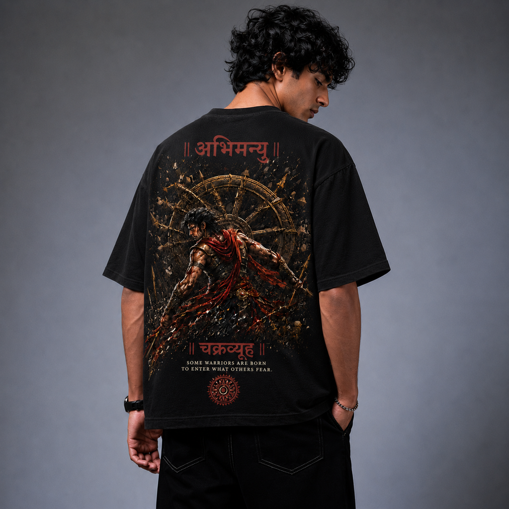 CHAKRAVYUH – Abhimanyu Oversized T-Shirt