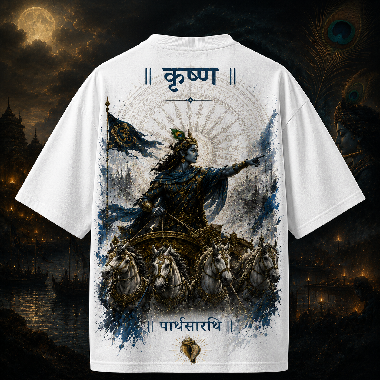 PARTHASARATHI – Krishna Oversized T-Shirt