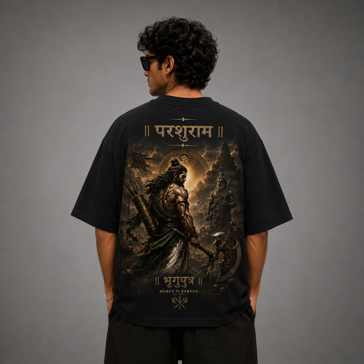 BHRIGUPUTRA – Parashurama Oversized T-Shirt
