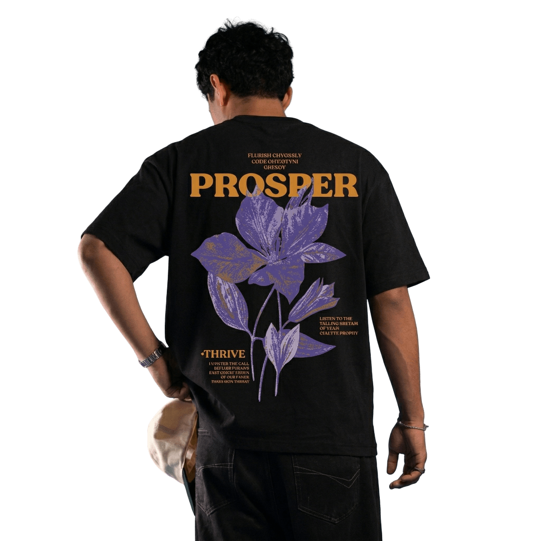 Prosper & Thrive Oversized Tee