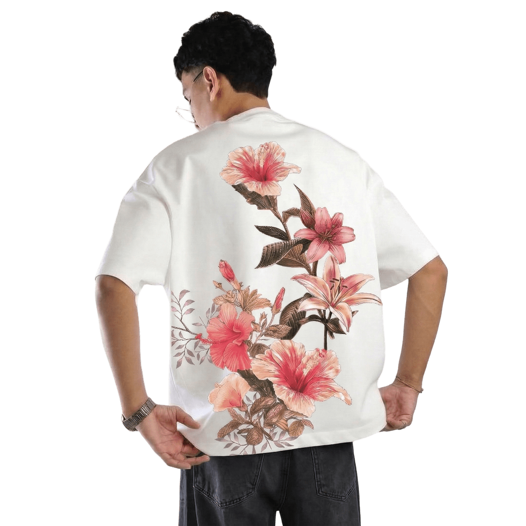 Sakura Bloom Oversized Tee