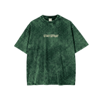 Stay Stray Washed Black Tee