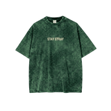 Stay Stray Washed Black Tee