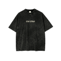 Stay Stray Washed Black Tee